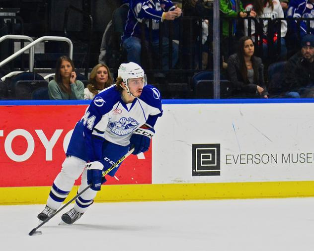 Syracuse Crunch Defenseman Charlie Dodero