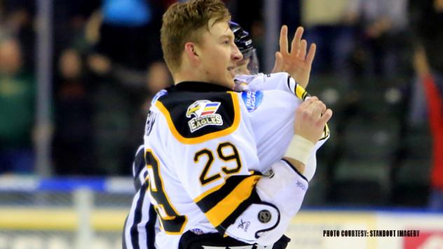 Colorado Eagles Forward Jesse Mychan