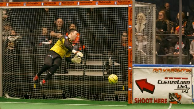 Syracuse Silver Knights Indoor Soccer Action