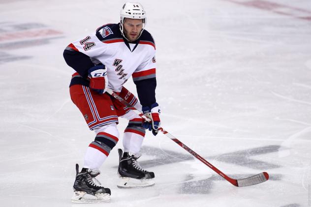 Hartford Wolf Pack Forward Jack Combs