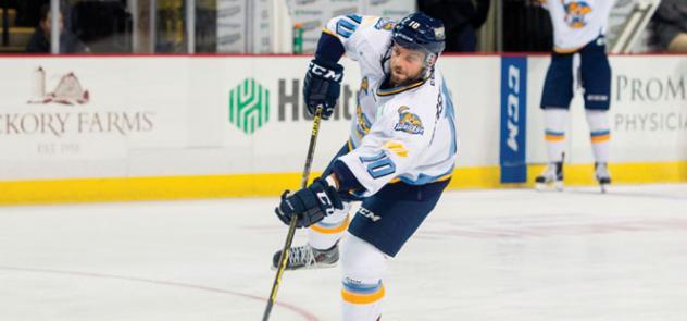 Shane Berschbach of the Toledo Walleye