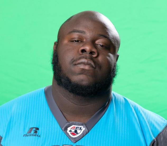 Tampa Bay Storm Offensive Lineman Keyun Swinney