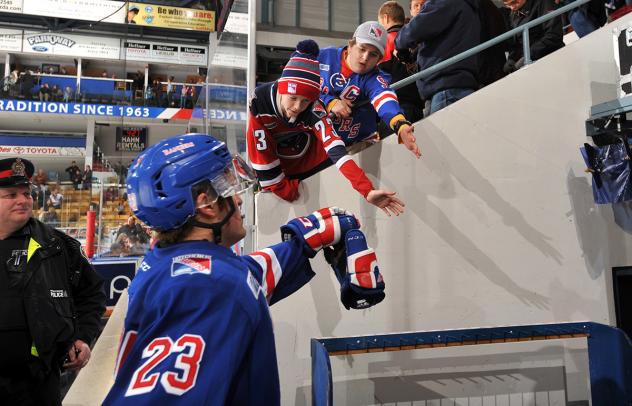 Kitchener Rangers and Young Fans