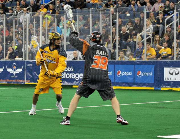 Georgia Swarm vs. the New England Black Wolves