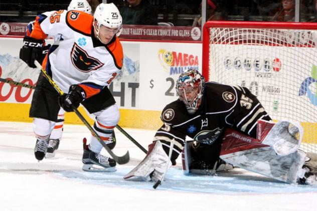 Lehigh Valley Phantoms Center Nick Cousins vs. the Hershey Bears