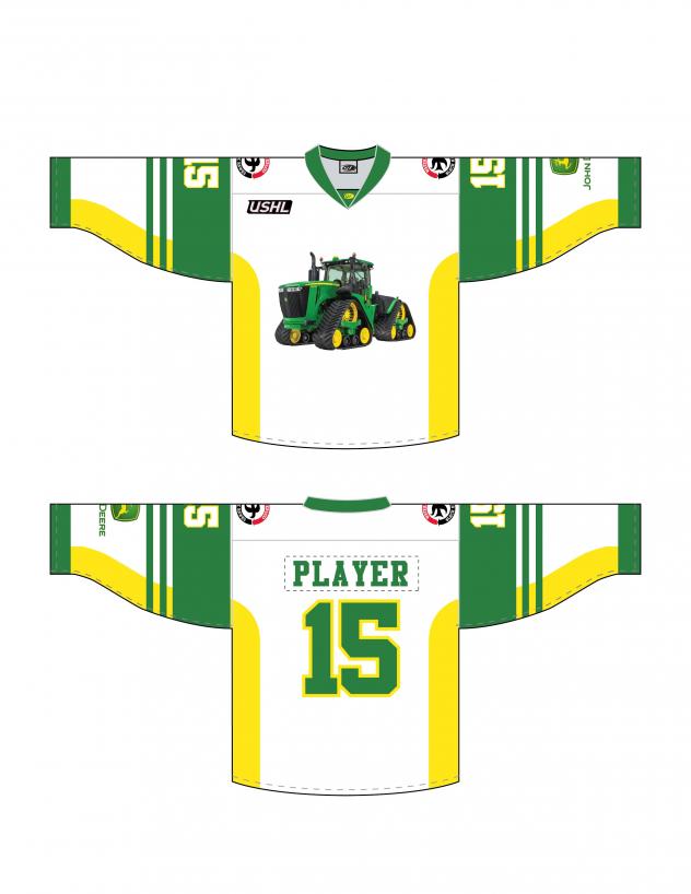 Waterloo Black Hawks John Deere Jersey