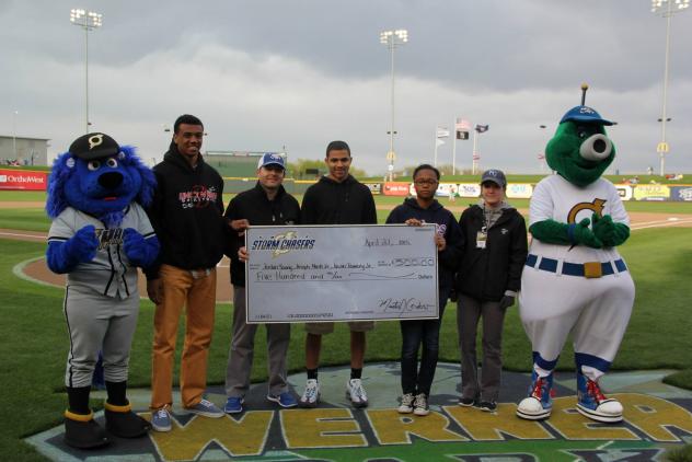 Omaha Storm Chasers Award Jackie Robinson Scholarships