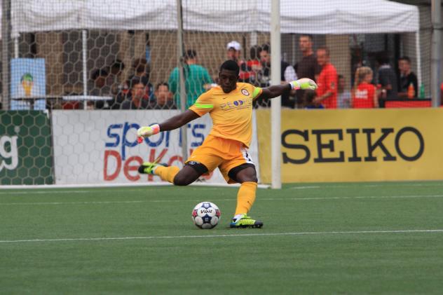 Wilmington Hammerheads FC Goalkeeper Eric Ati