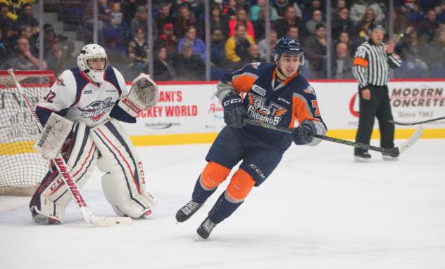 Flint Firebirds vs. the Windsor Spitfires