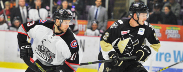 Bramton Beast vs. the Wheeling Nailers