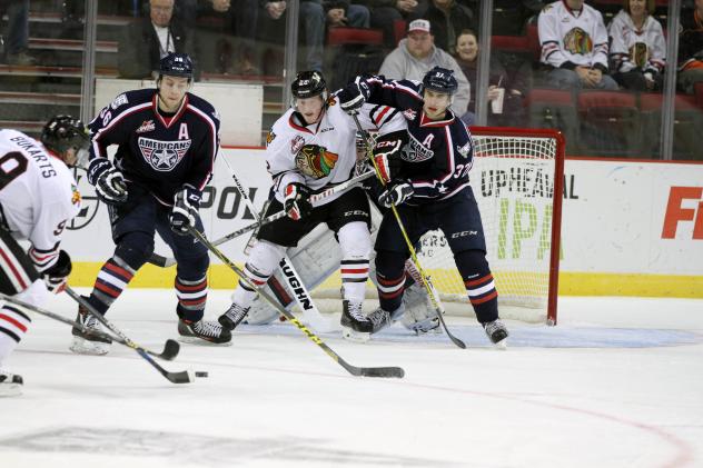 Tri-City Americans Battle the Portland Winterhawks