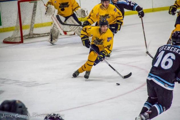 Springfield Jr. Blues Take the Puck up the Ice