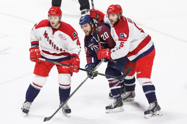 Allen Americans Battle the Tulsa Oilers