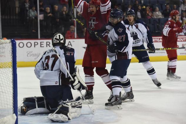 Allen Americans React to Another Goal vs. the Tulsa Oilers