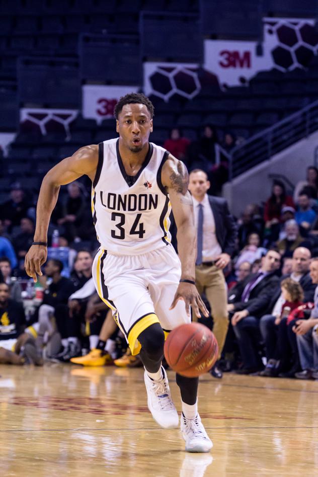 London Lightning Guard Marcus Capers