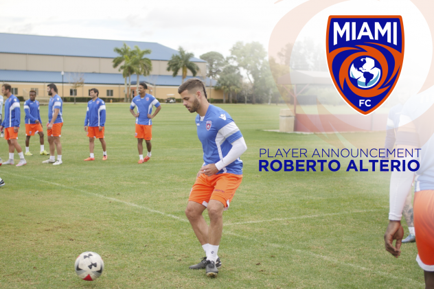 Miami FC Signee Roberto Alterio