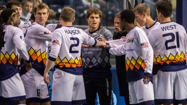 Tacoma Stars Huddle