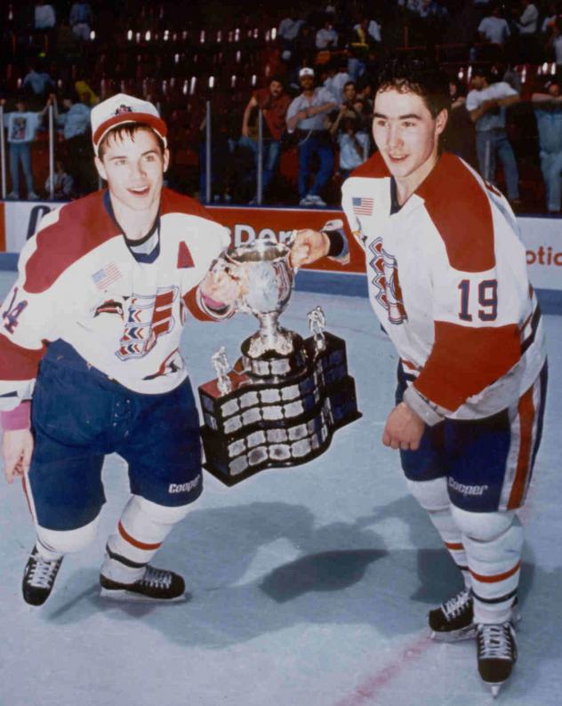 Ray Whitney with the Spokane Chiefs