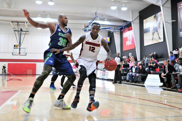 Bilal Benn of the Orangeville A's Handles the Ball against the Niagara River Lions