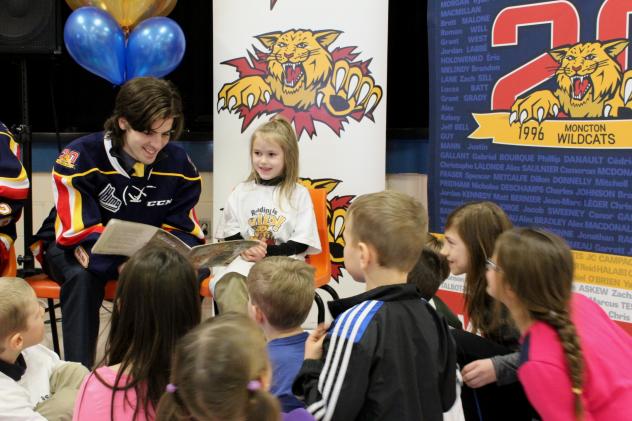 Moncton Wildcats RW Conor Garland at Reading is Wild Program