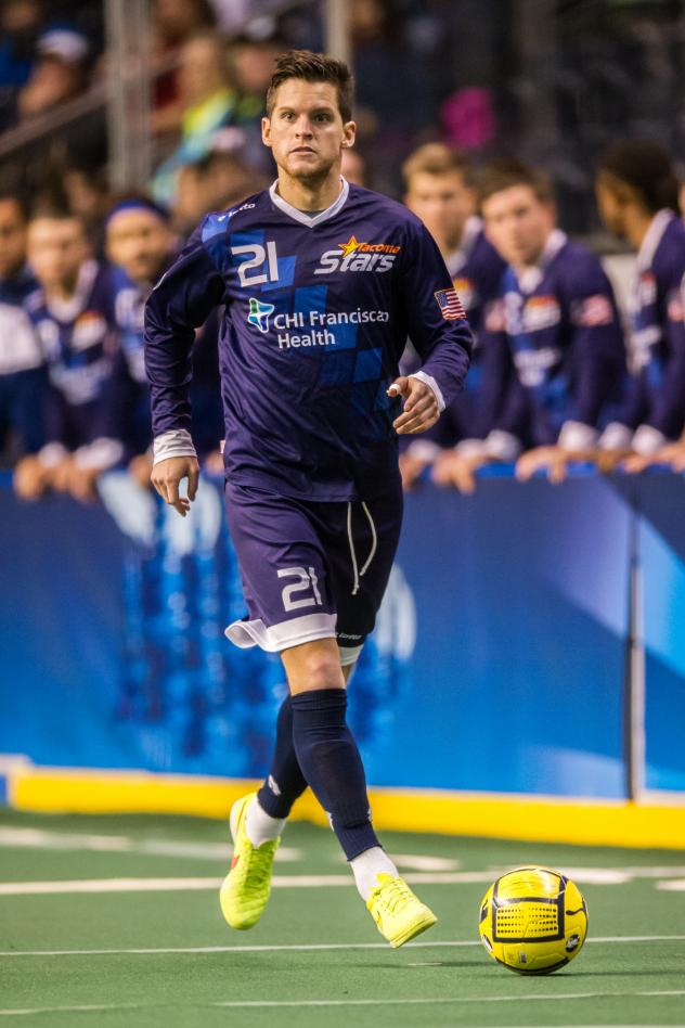 Tacoma Stars Defender Adam West