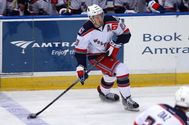 Jayson Megna of the Hartford Wolf Pack