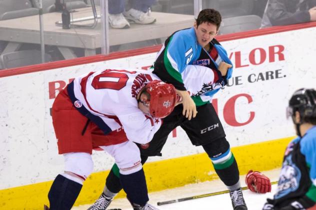 Alaska Aces Fight with the Allen Americans