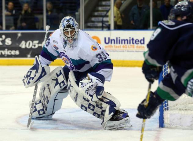 Orlando Solar Bears Goaltender Garret Sparks