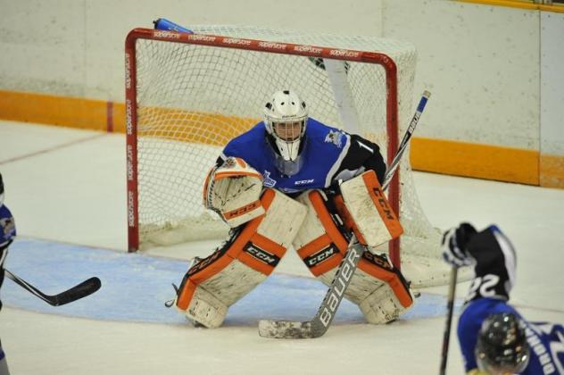 Saint John Sea Dogs Defend their Goal