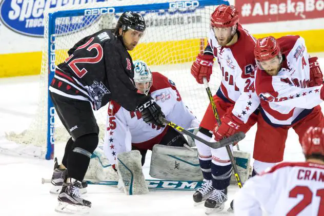 Allen Americans Try to Keep the Alaska Aces at Bay