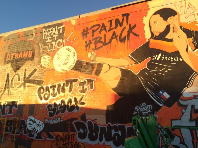 Houston Dynamo Alternate Jersey Mural