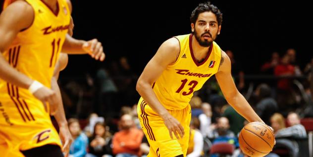 Jorge Gutierrez with the Canton Charge