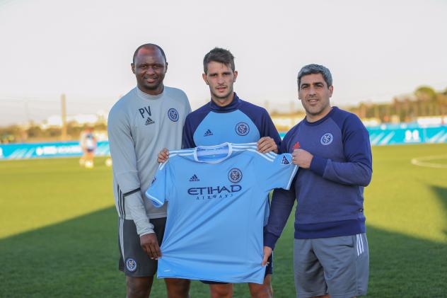 New York City FC Midfielder Federico Bravo