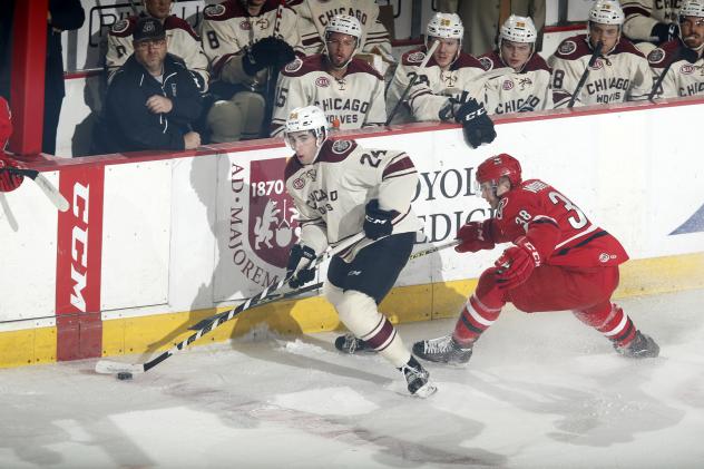 Chicago Wolves vs. the Charlotte Checkers