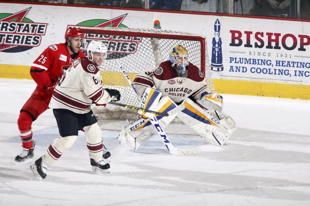 Chicago Wolves Defense vs. the Charlotte Checkers