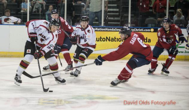 Drake Lindsay of the Corpus Christi IceRays