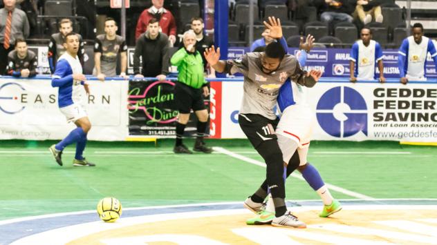 Syracuse Silver Knights Tangle with the Harrisburg Heat
