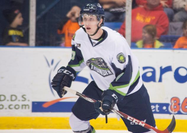 Wyatt Kalynuk of the Bloomington Thunder