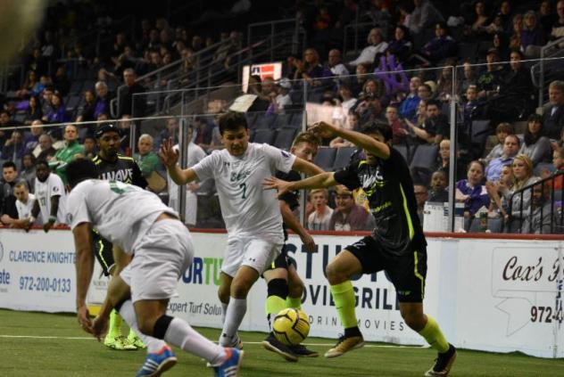 Dallas Sidekicks Battle the Milwaukee Wave