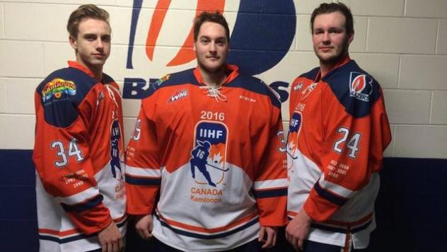 Kamloops Blazers IIHF Jerseys
