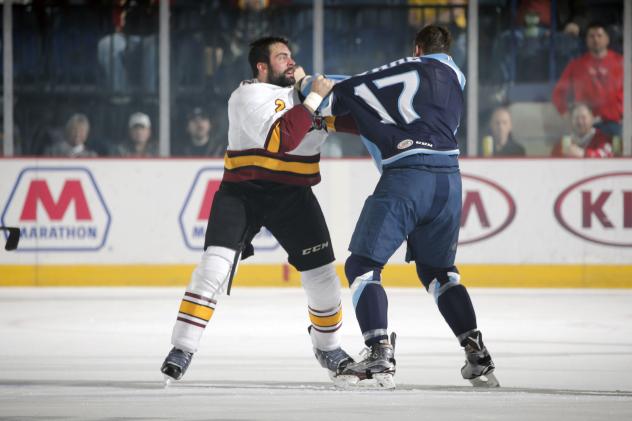 Chicago Wolves D Nick Petrecki vs. Milwaukee Admirals LW Jamie Devane
