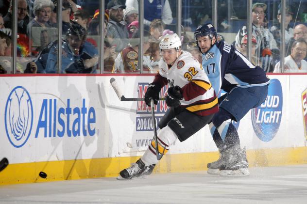 Chicago Wolves C Ivan Barbashev vs. the Milwaukee Admirals