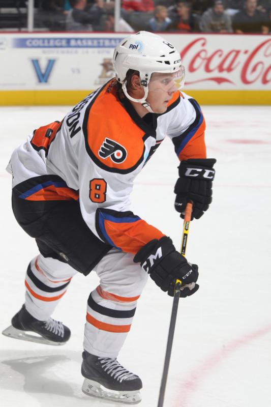 Lehigh Valley Phantoms Defenseman Jesper Pettersson