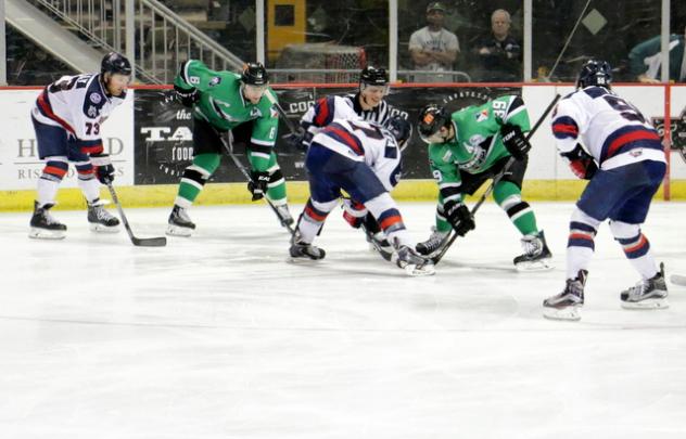 Louisiana IceGators Face off vs. the Macon Mayhem