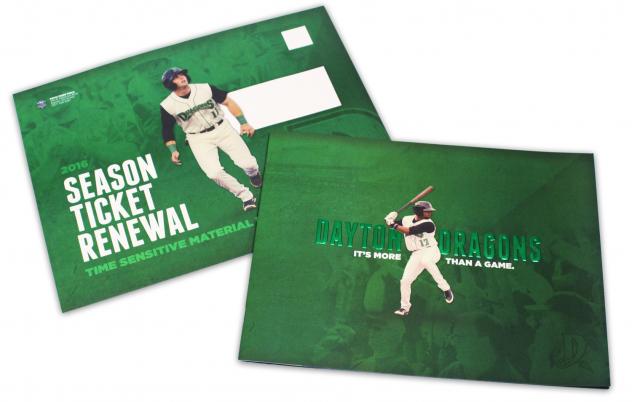 Dayton Dragons Season Ticket Catalog