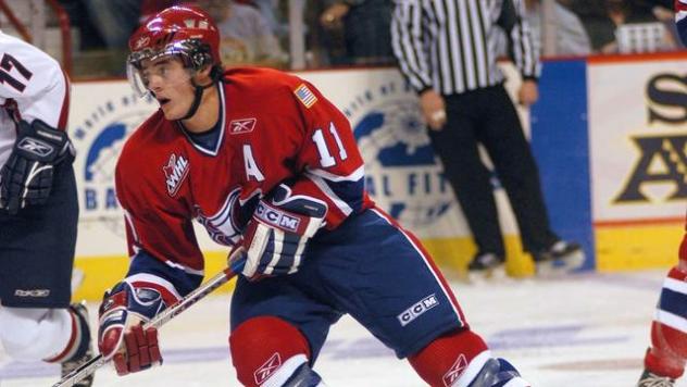 Derek Ryan with the Spokane Chiefs