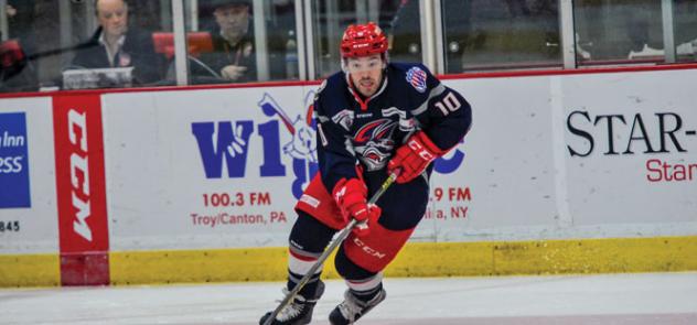 Cason Hohmann of the Elmira Jackals