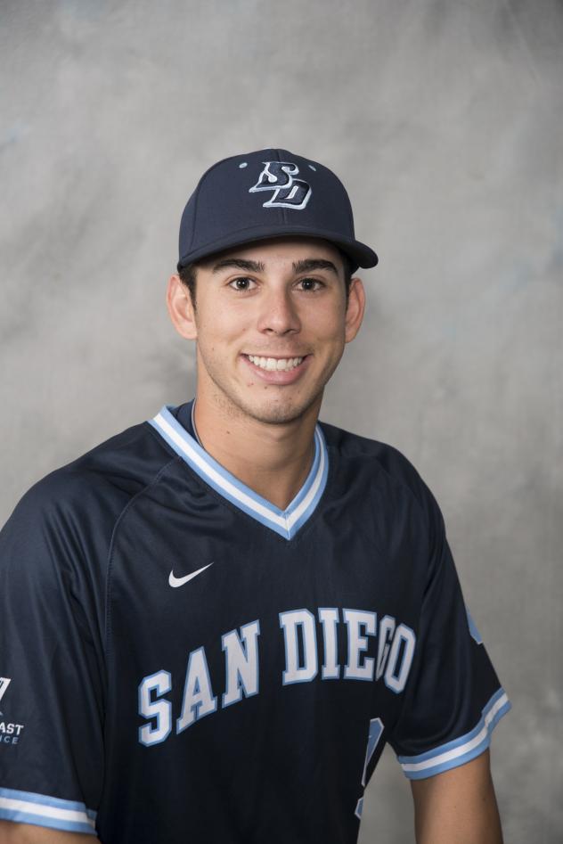 Brockton Rox Signee Brhet Bewley with the University of San Diego
