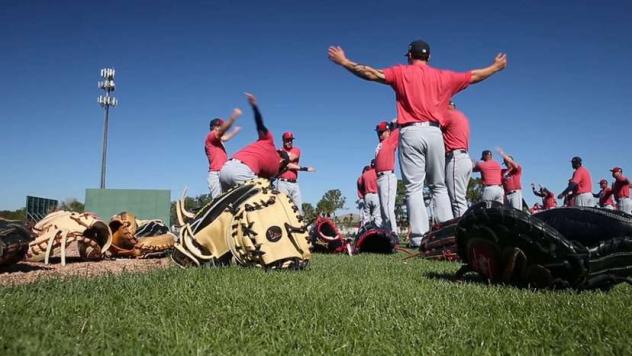 Chattanooga Lookouts Warm Up