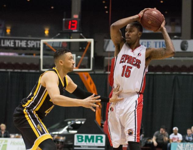 Windsor Express Forward Brandon Robinson	Holds the Ball vs. the London Lightning